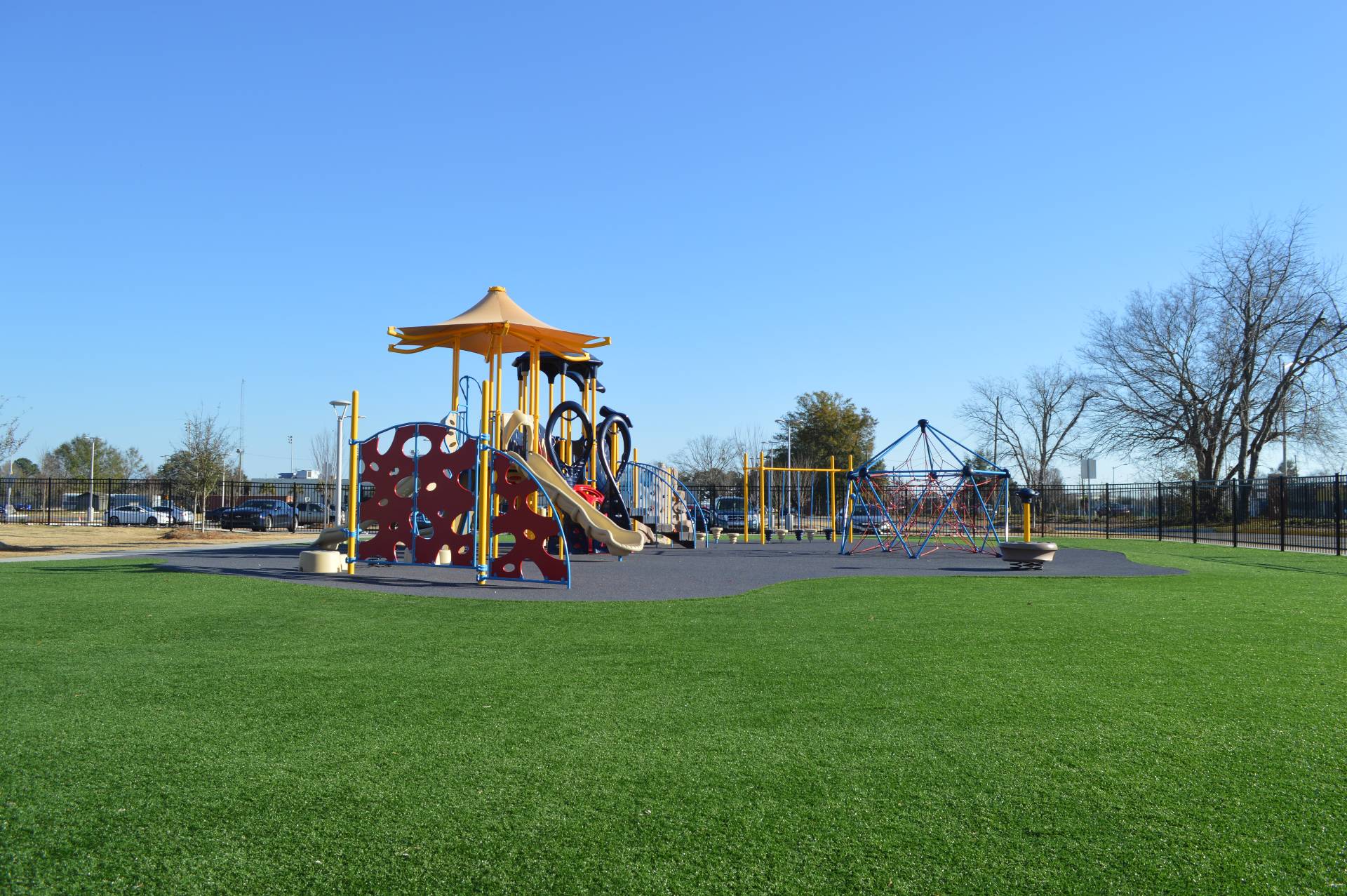 Austin Artificial Playground Turf by Southwest Greens of Austin