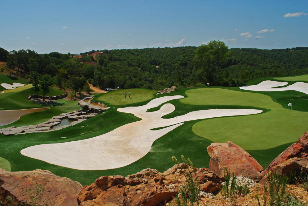 Austin artificial putting green