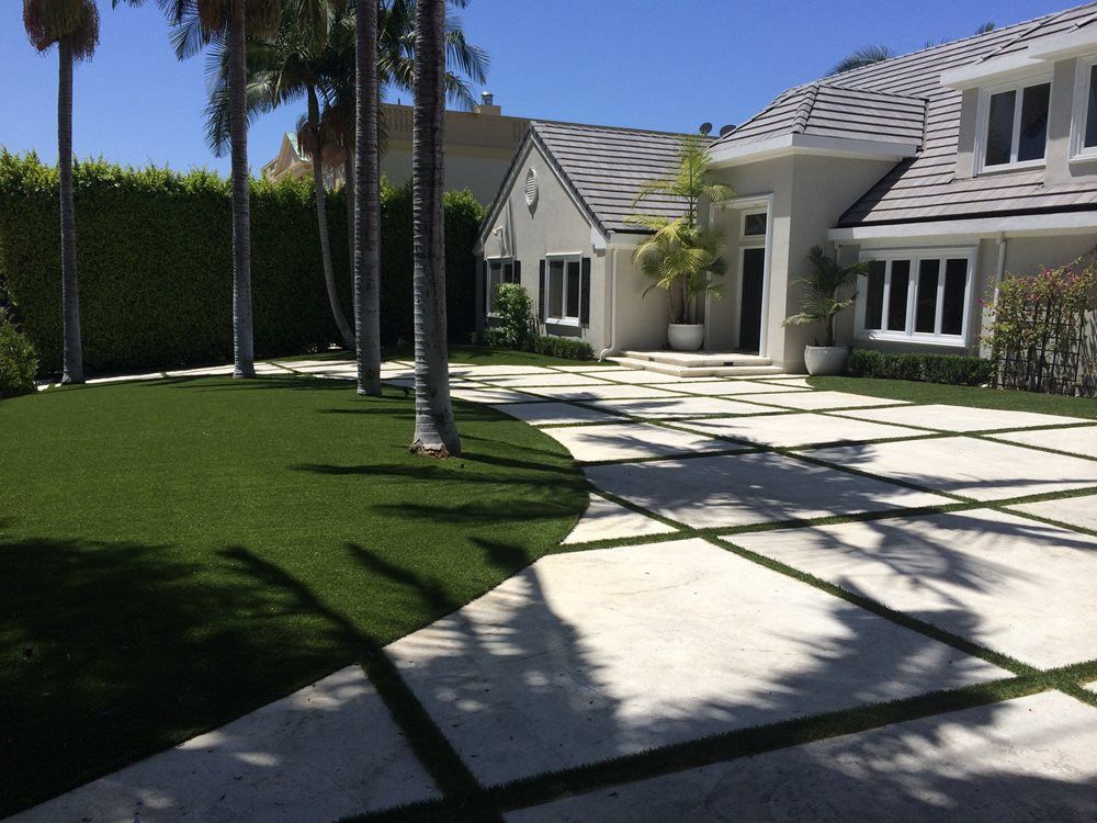 Austin artificial grass landscaping