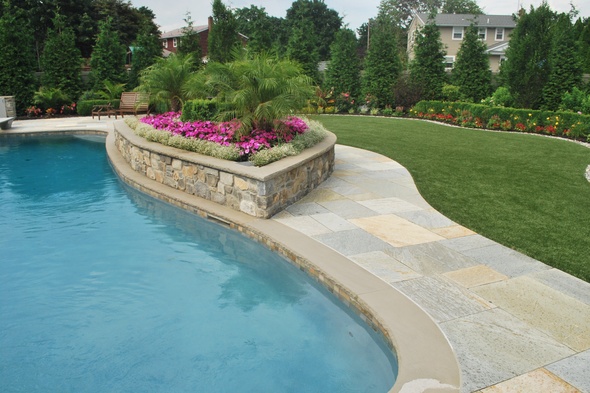Austin Artificial Turf Poolside