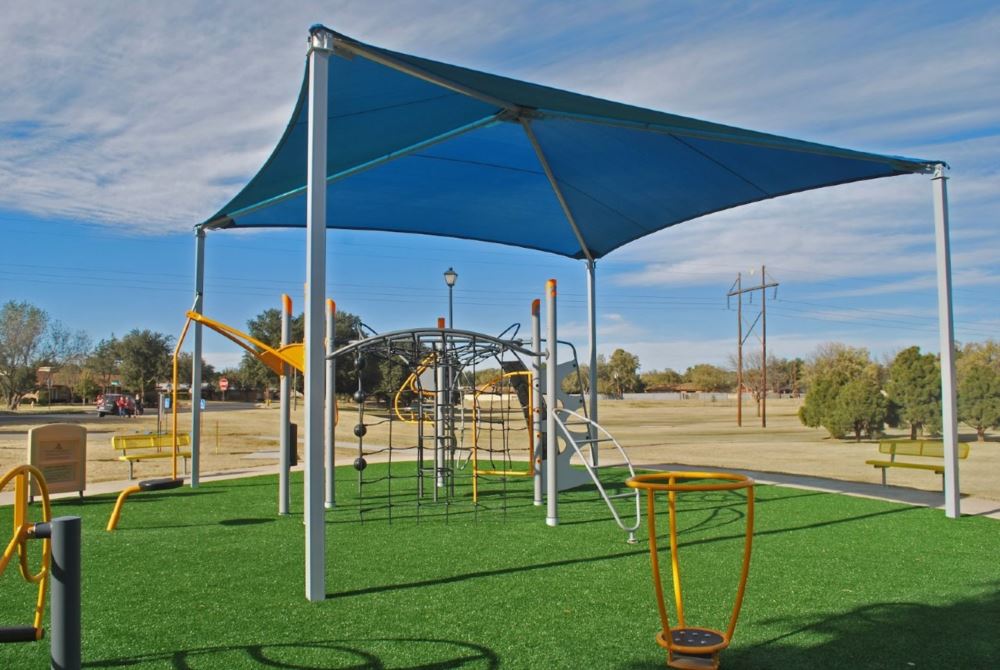 Artificial grass play area by Southwest Greens of Austin